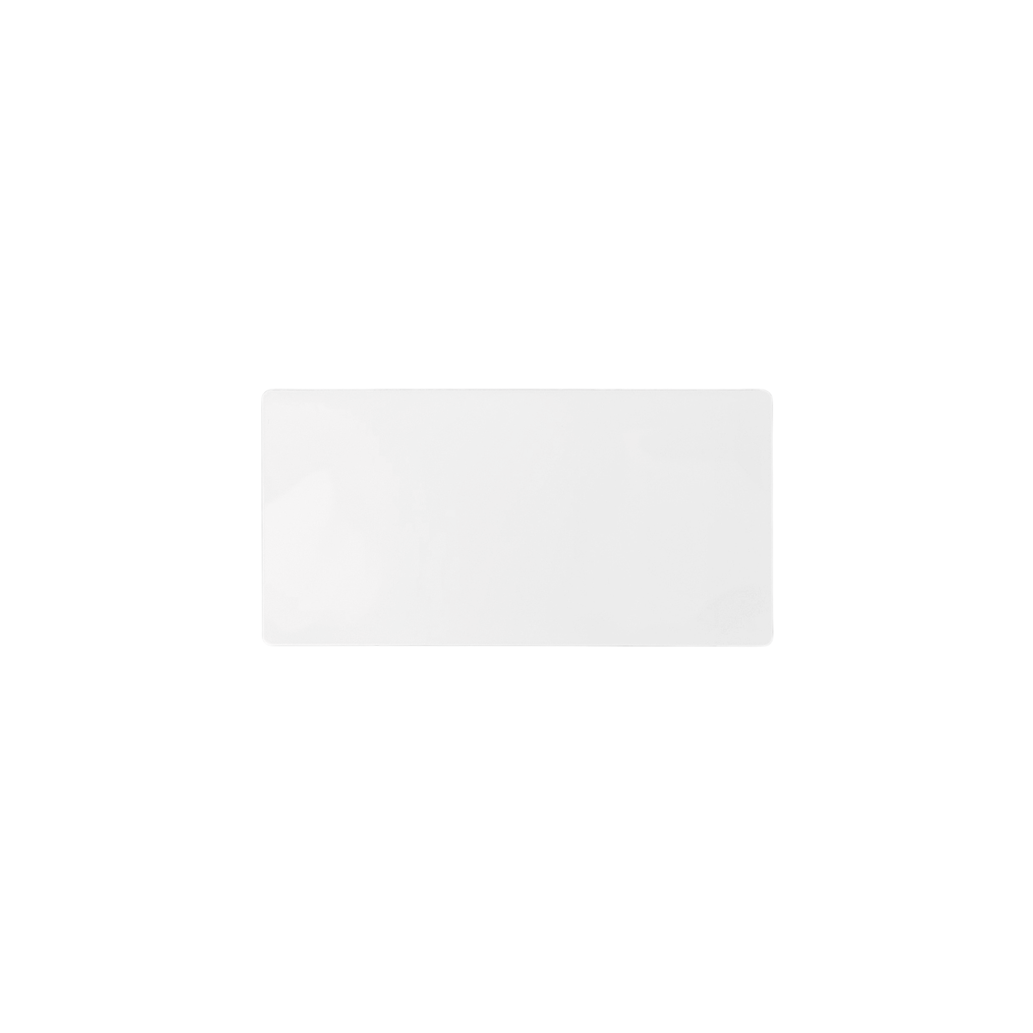 Blank Acrylic Tag - White