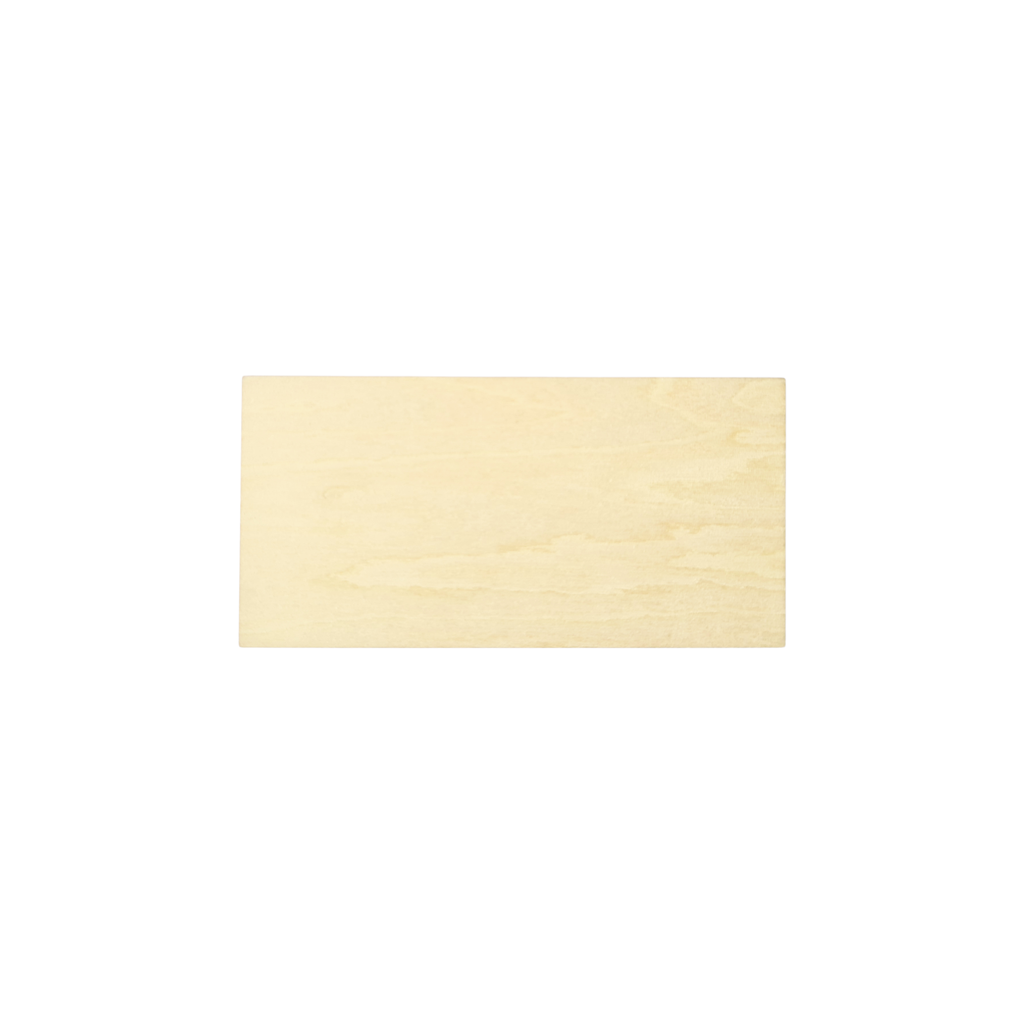 Blank Wooden Tag