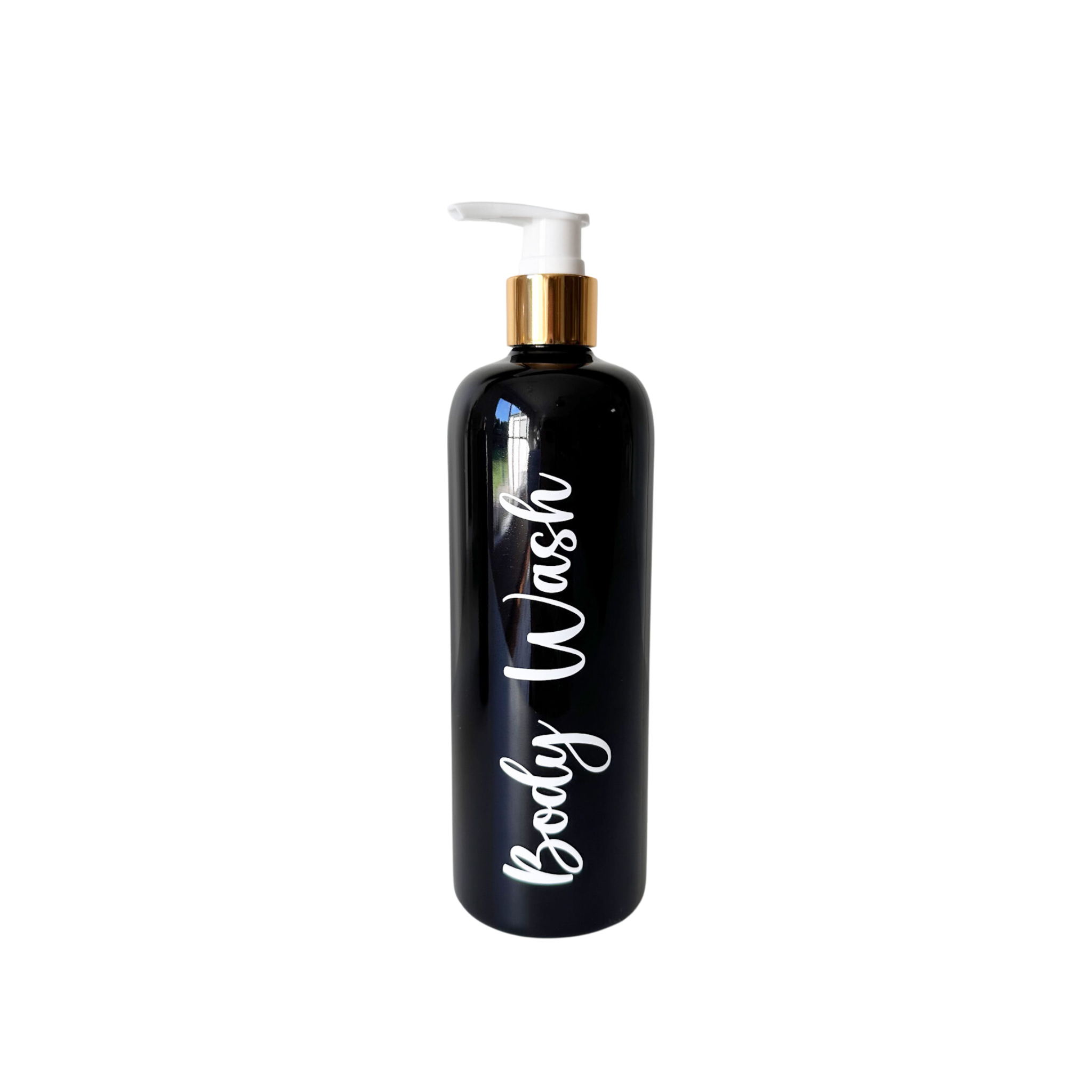 500ml Black Pump Bottle