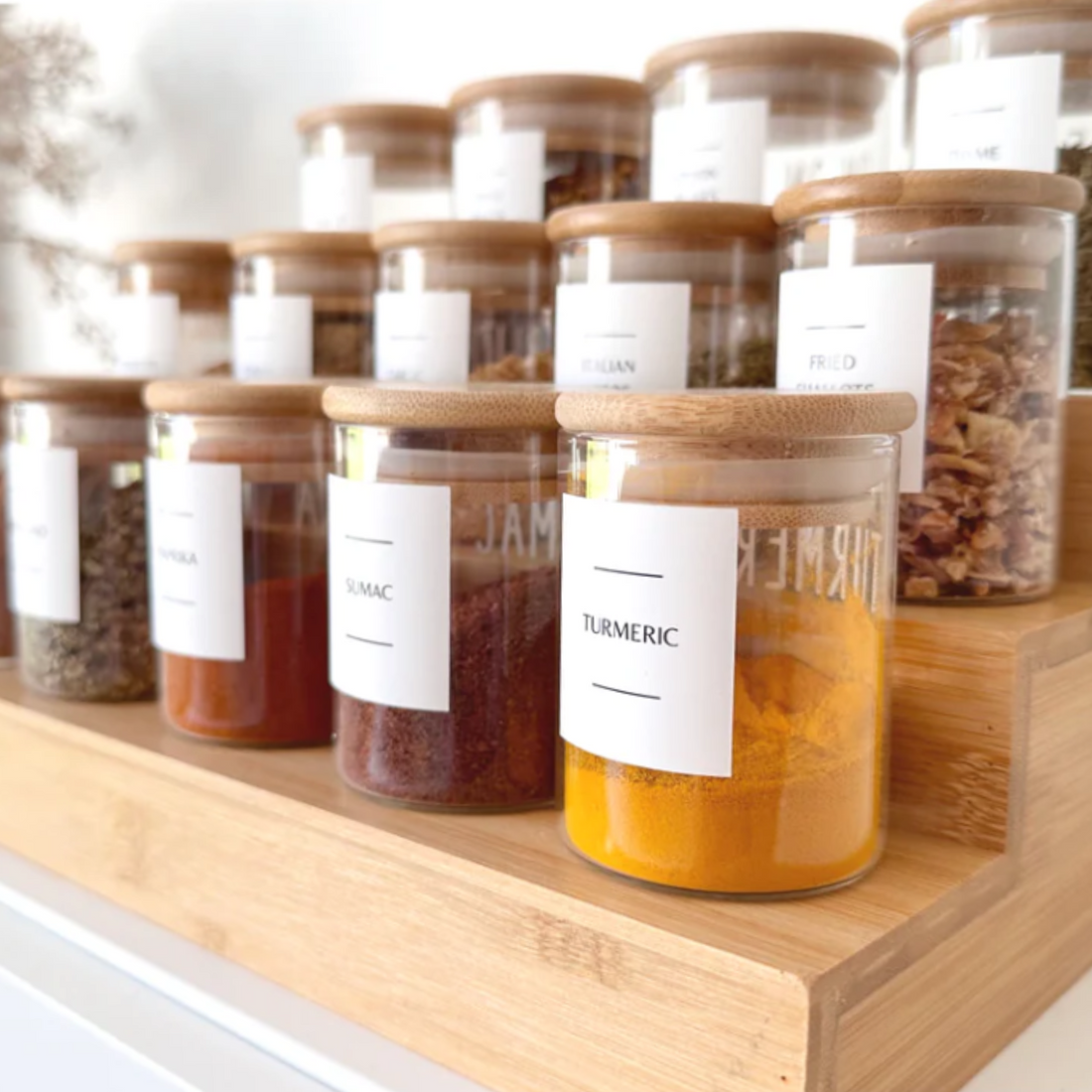 Herbs &amp; Spices Label Set