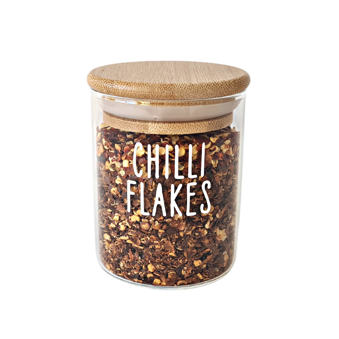 Spice Jar w/bamboo lid - Large