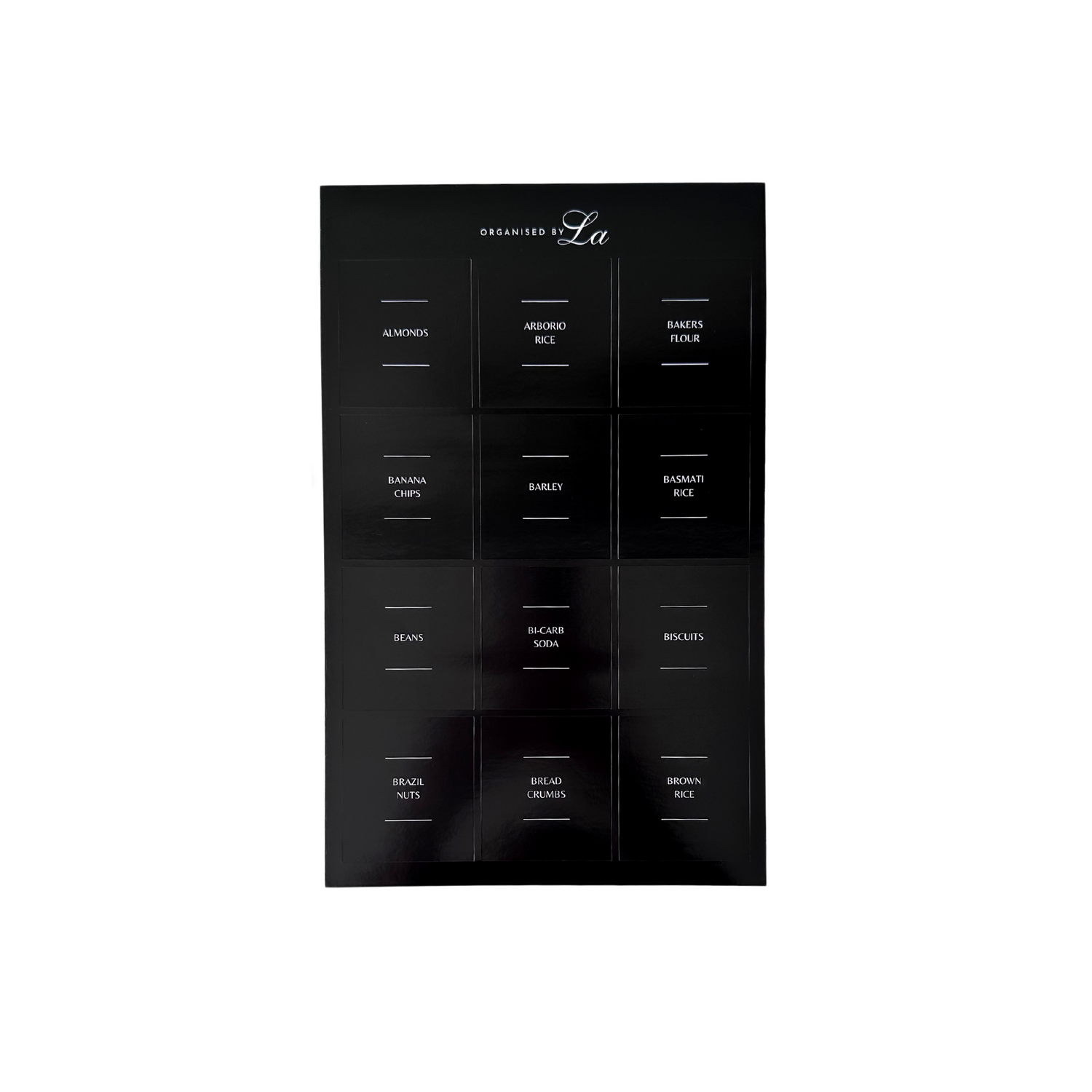Pantry Label Set (108 Labels)