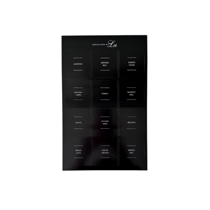 Pantry Label Set (108 Labels)