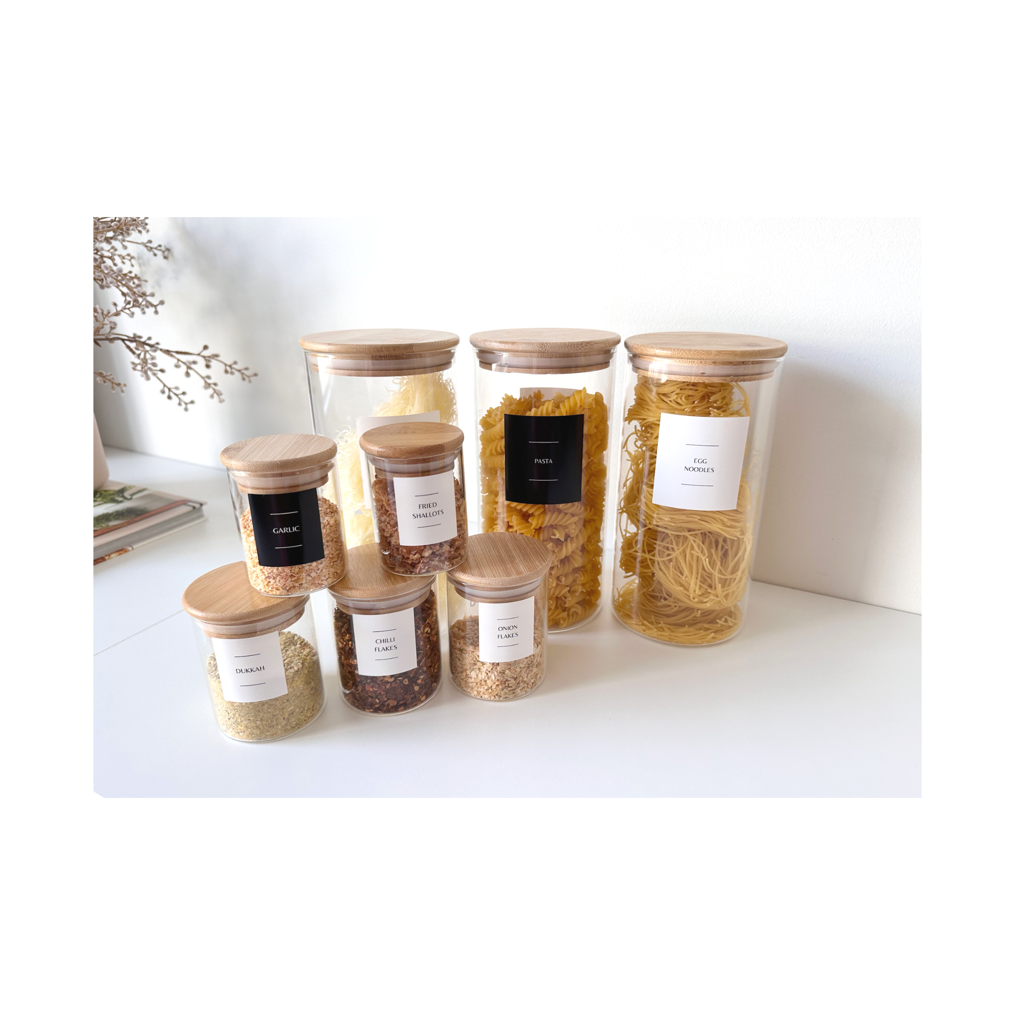 Pantry Label Set (108 Labels)