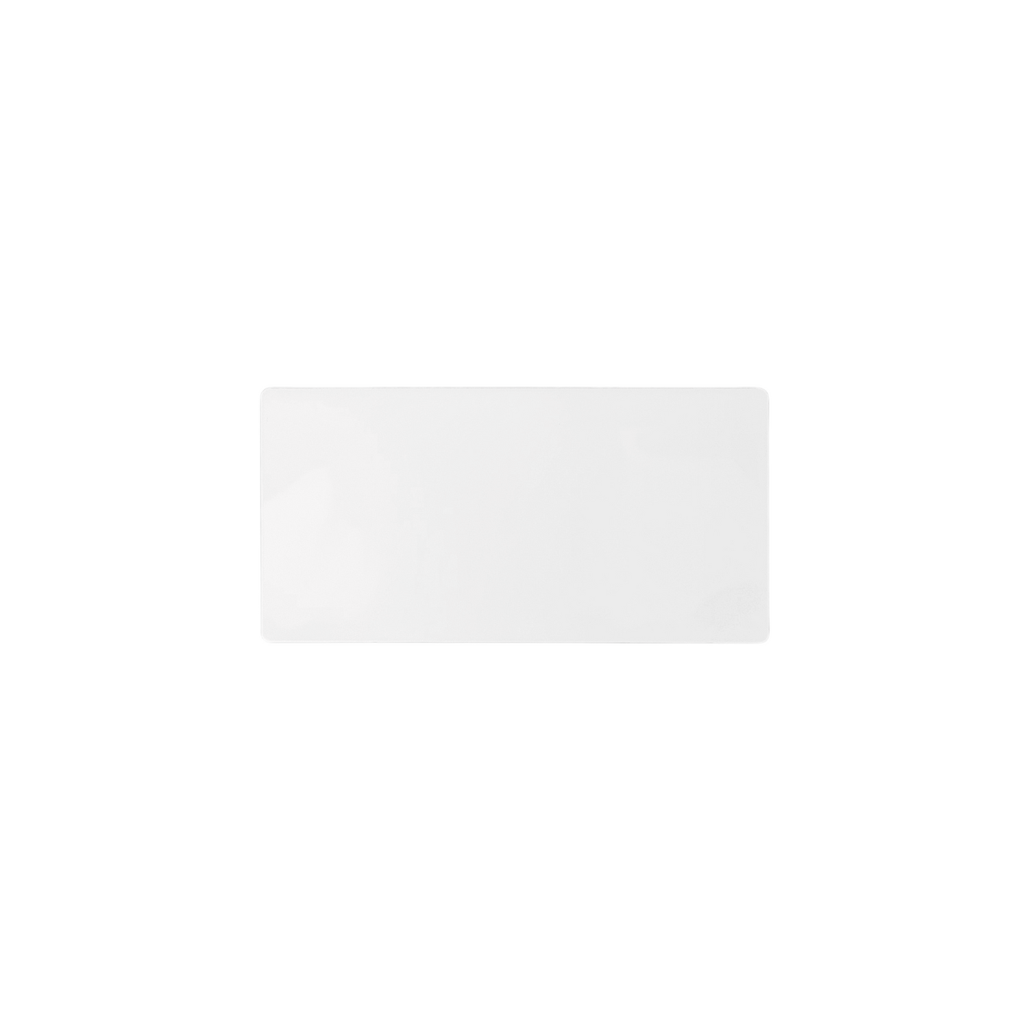 Blank Acrylic Tag - White