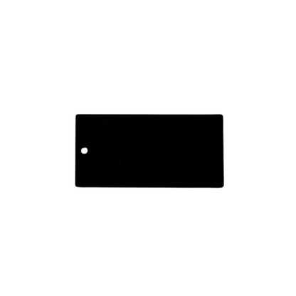 Blank Acrylic Tag - Black