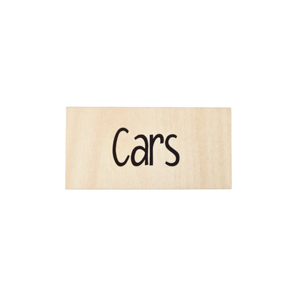 Wooden Label Tag